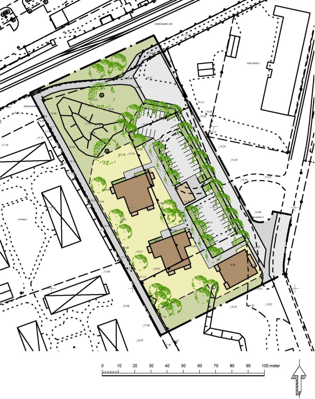 FÖRSLAG Detaljplanen Simrishamnsbostäder och Simrishamns industrifastigheter har tagit initiativ till planen.