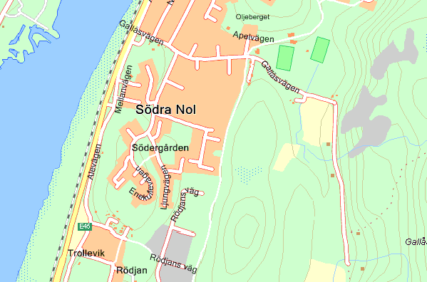 Planens syfte Kommunstyrelsen gav 2008-04-15 Miljö- och byggnämnden i uppdrag att genomföra en planändring för fastigheten Nol 13:1 m fl.