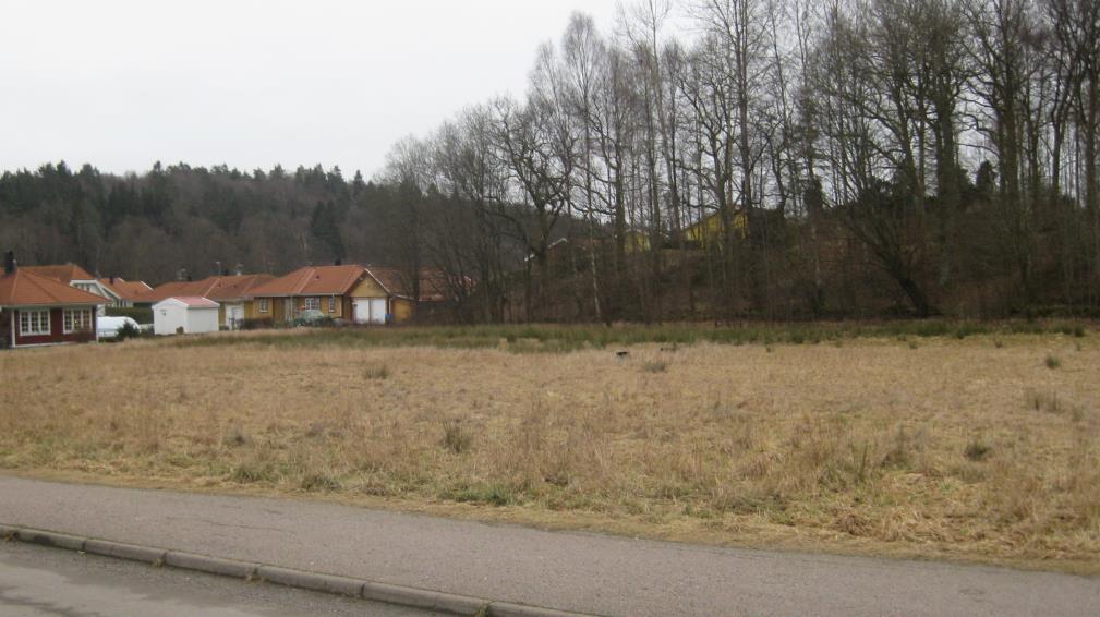 Förutsättningar, förändringar och konsekvenser Natur Markanvändning Planområdet är obebyggt och utgörs av en öppen gräsyta. Marken är flack och i söder gränsar området till en skogsbeklädd höjd.