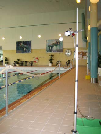 Lufthalter av trikloramin i badhus Svenska badhus; Aritmetiska medelvärden (AM): 0,04 0,37 mg/m 3 Andra länder AM: 0,02 1,25 mg/m 3