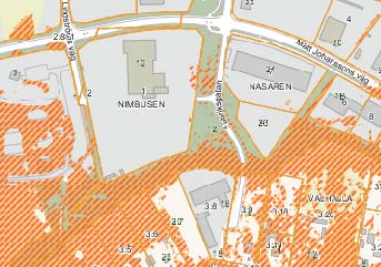 Eskilstuna kommun 5 (12) Ortofoto med det gröna bältet Vattenområden Vattenområden Enligt SMHI:s (2001), och Högskolans i Gävle (2005) kartering