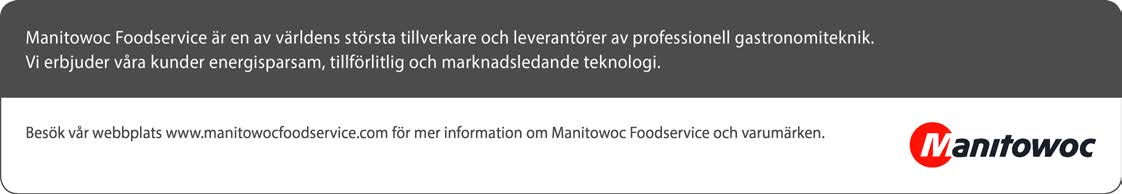 2016 Manitowoc Foodservice Inc.