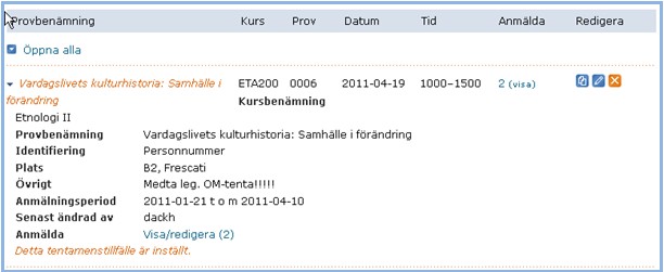 Du kan inte påverka innehållet i mejlet och det ser ut som nedan: Så här