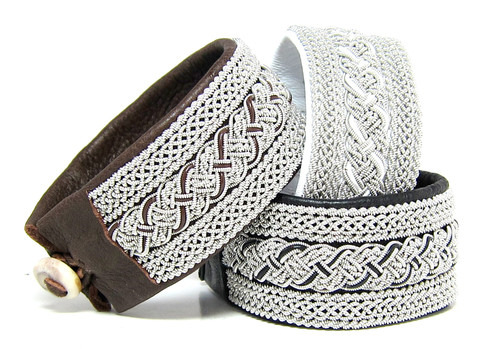 Tenntrådsbroderi Lördag 12 november Lär dig konsten att fläta och brodera med silverglänsande tenntråd.