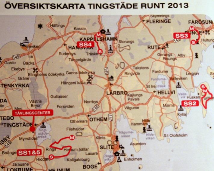 Samband Tingstäde runt Lördagen den 12 oktober var det dags för ännu ett bilrally där FRO skulle ha hand om säkerhetssambandet. 49 bilar var anmälda och därav var 14 bilar från fastlandet.