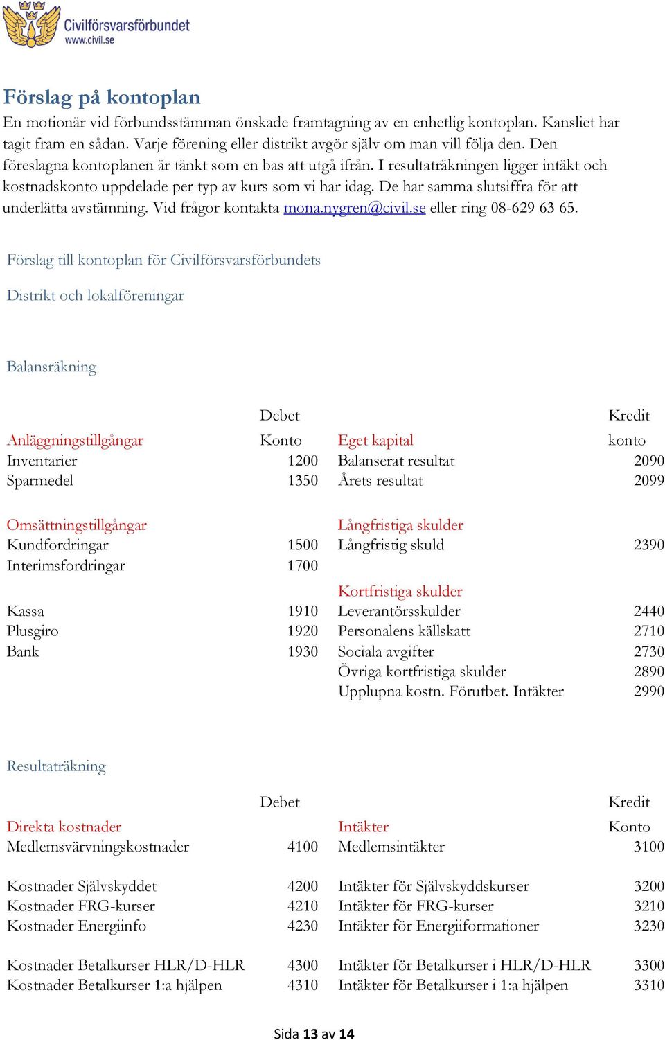 De har samma slutsiffra för att underlätta avstämning. Vid frågor kontakta mona.nygren@civil.se eller ring 08-629 63 65.