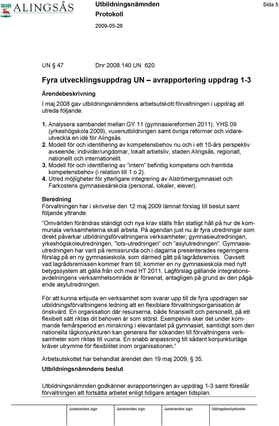 Analysera sambandet mellan GY 11 (gymnasiereformen 20