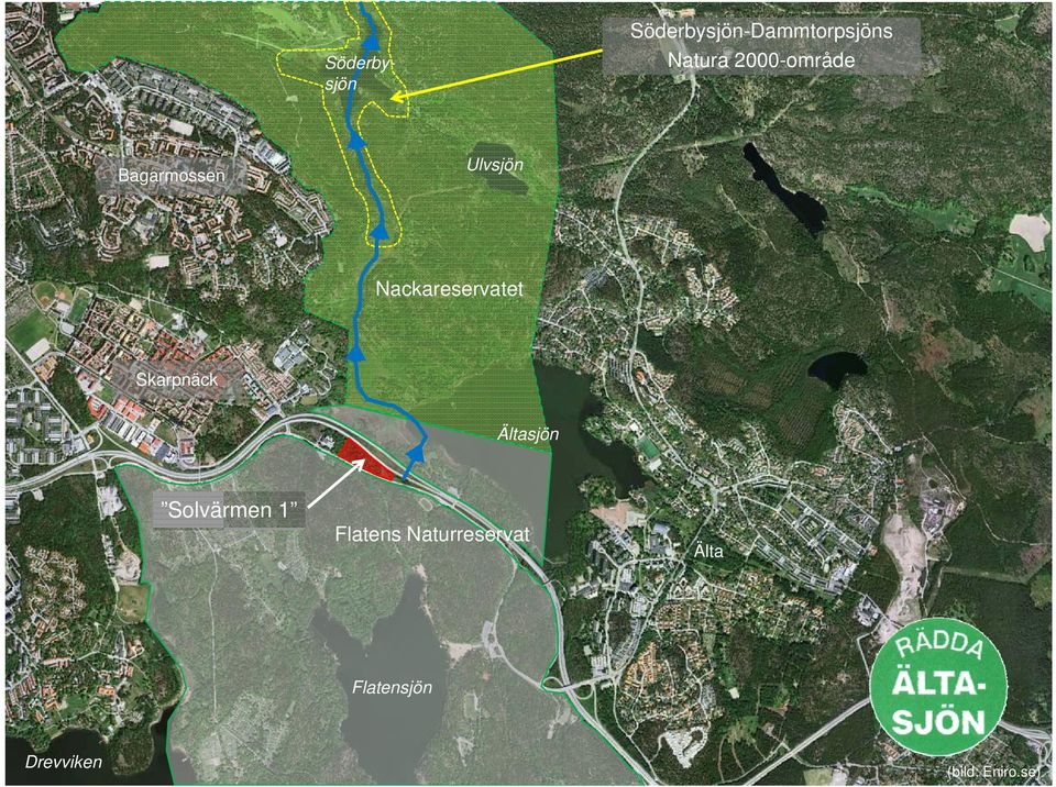 Nackareservatet Skarpnäck Ältasjön Solvärmen 1