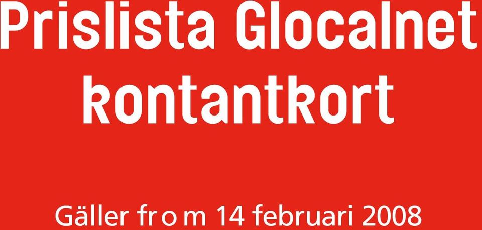 kontantkort