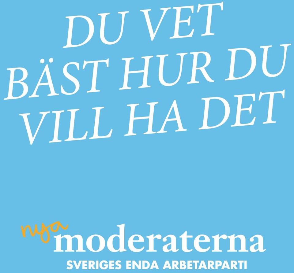 du vill