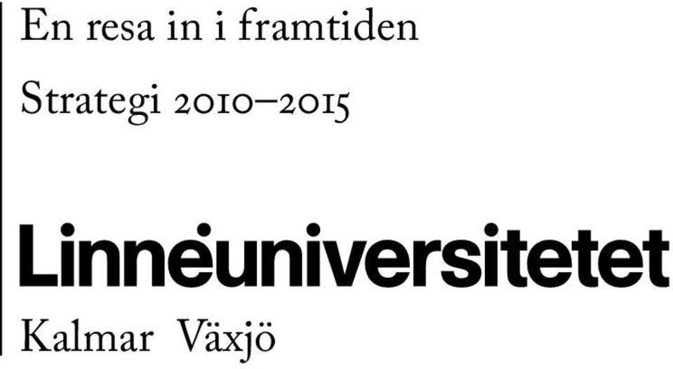 Strategi 2010
