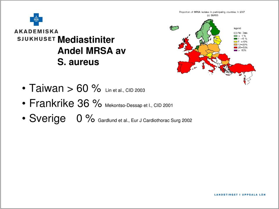 , CID 2003 Frankrike 36 % Mekontso-Dessap et