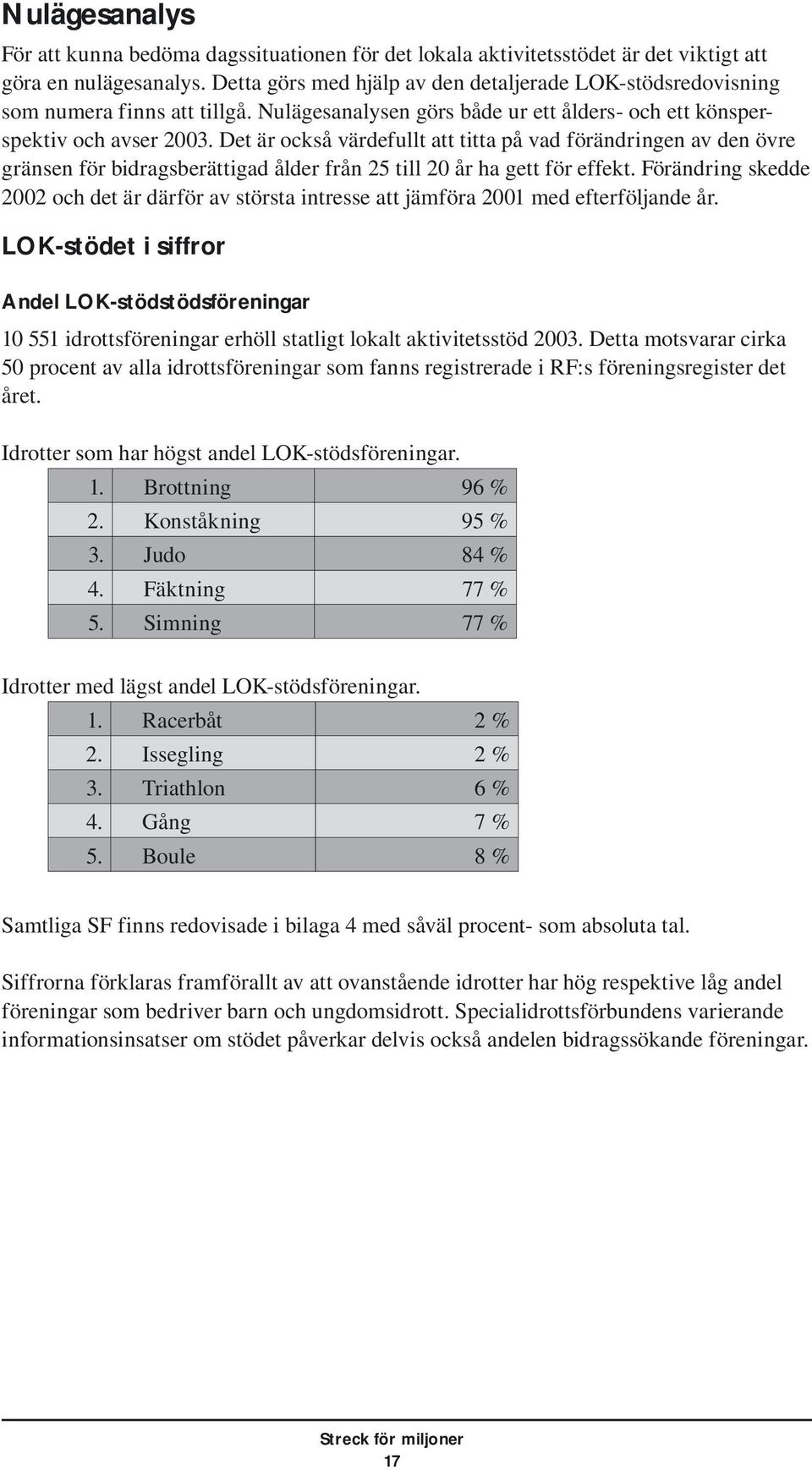 Det är också värdefullt att titta på vad förändringen av den övre gränsen för bidragsberättigad ålder från 25 till 20 år ha gett för effekt.