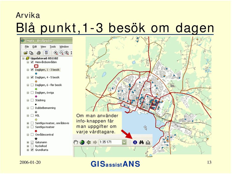info-knappen får man