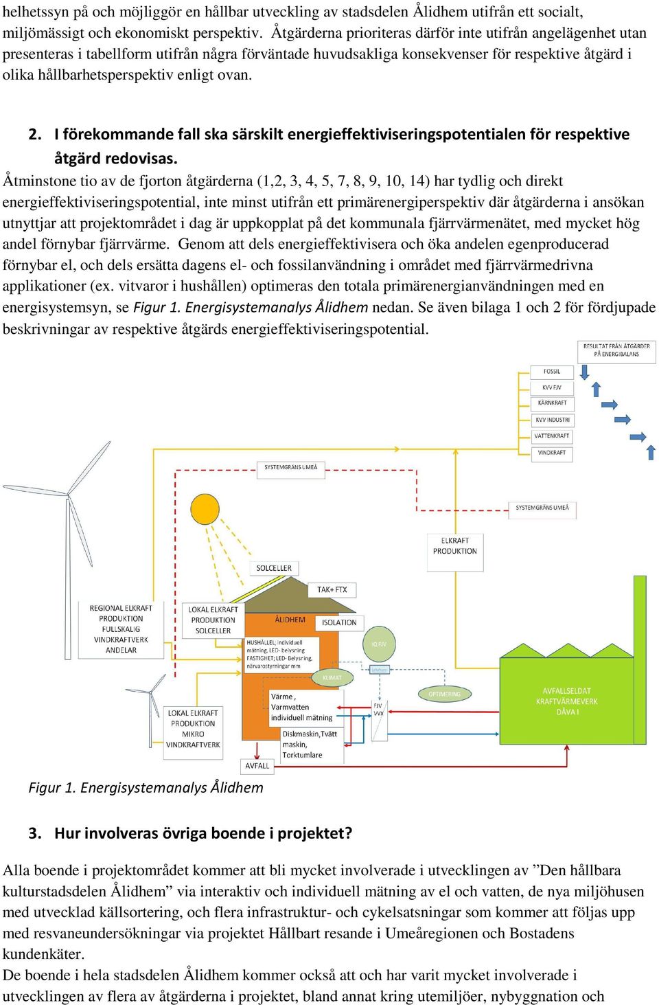 ovan. 2. I förekommande fall ska särskilt energieffektiviseringspotentialen för respektive åtgärd redovisas.