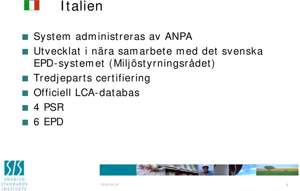 (Miljöstyrningsrådet) Tredjeparts certifiering
