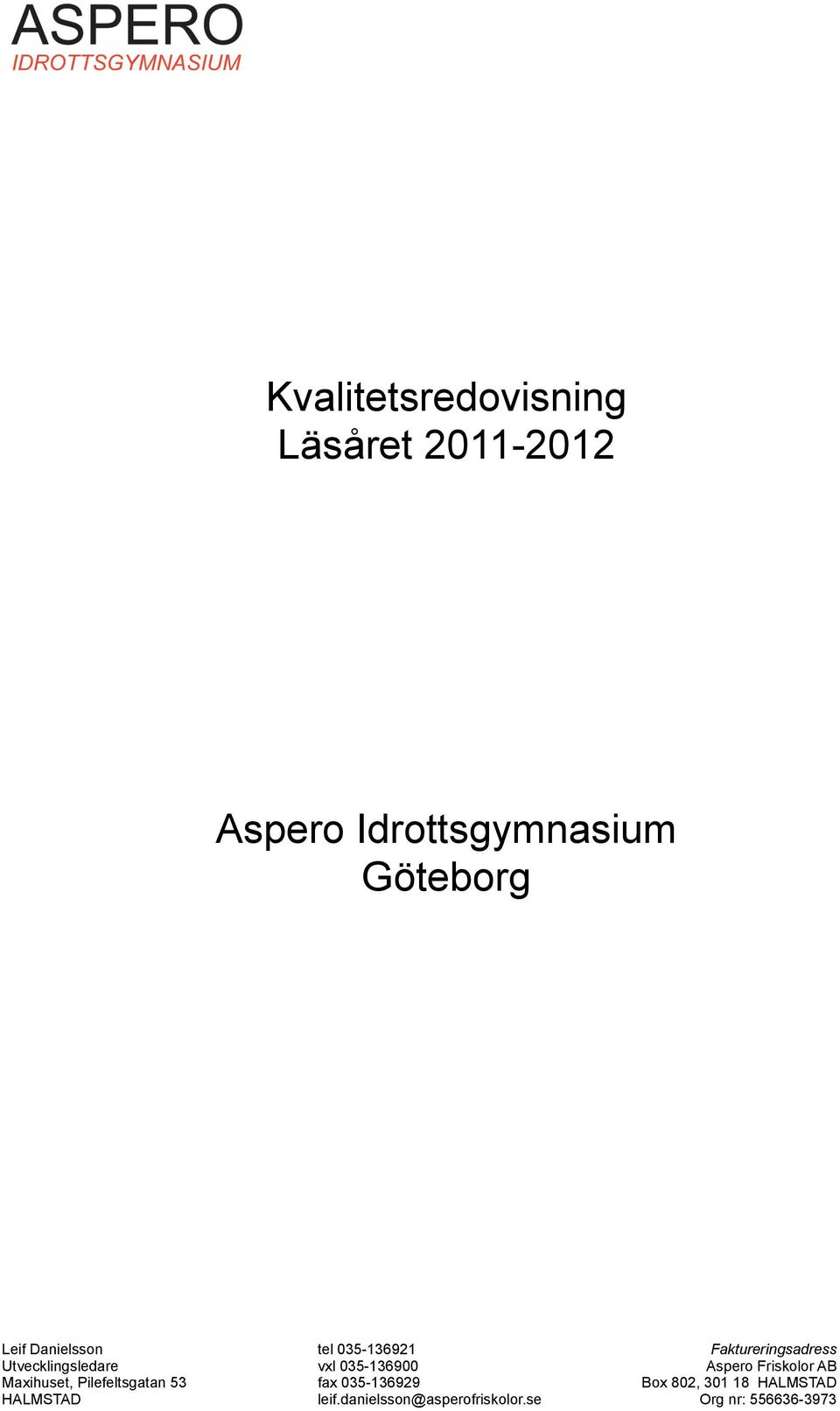 Aspero Idrottsgymnasium