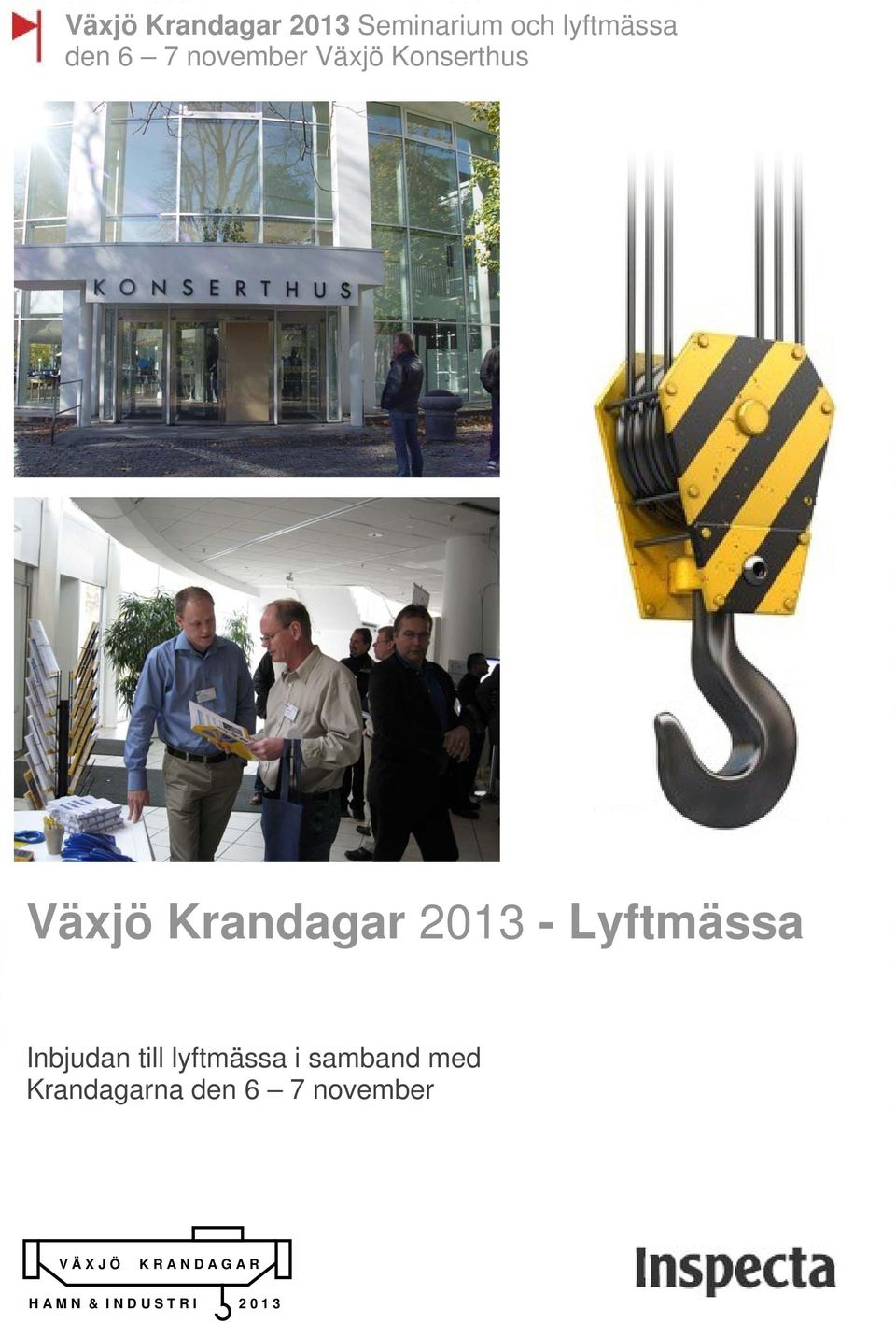 Krandagarna den 6 7 november V Ä X J Ö K