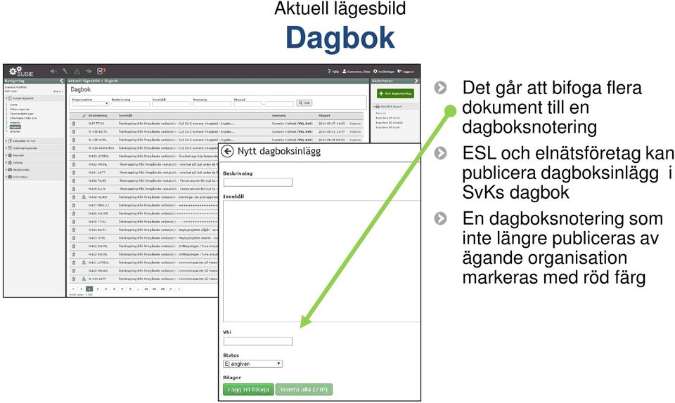 dagboksinlägg i SvKs dagbok En dagboksnotering som inte