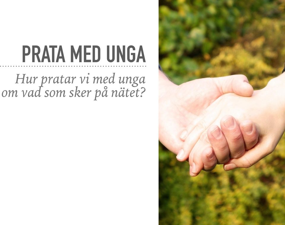 med unga om vad