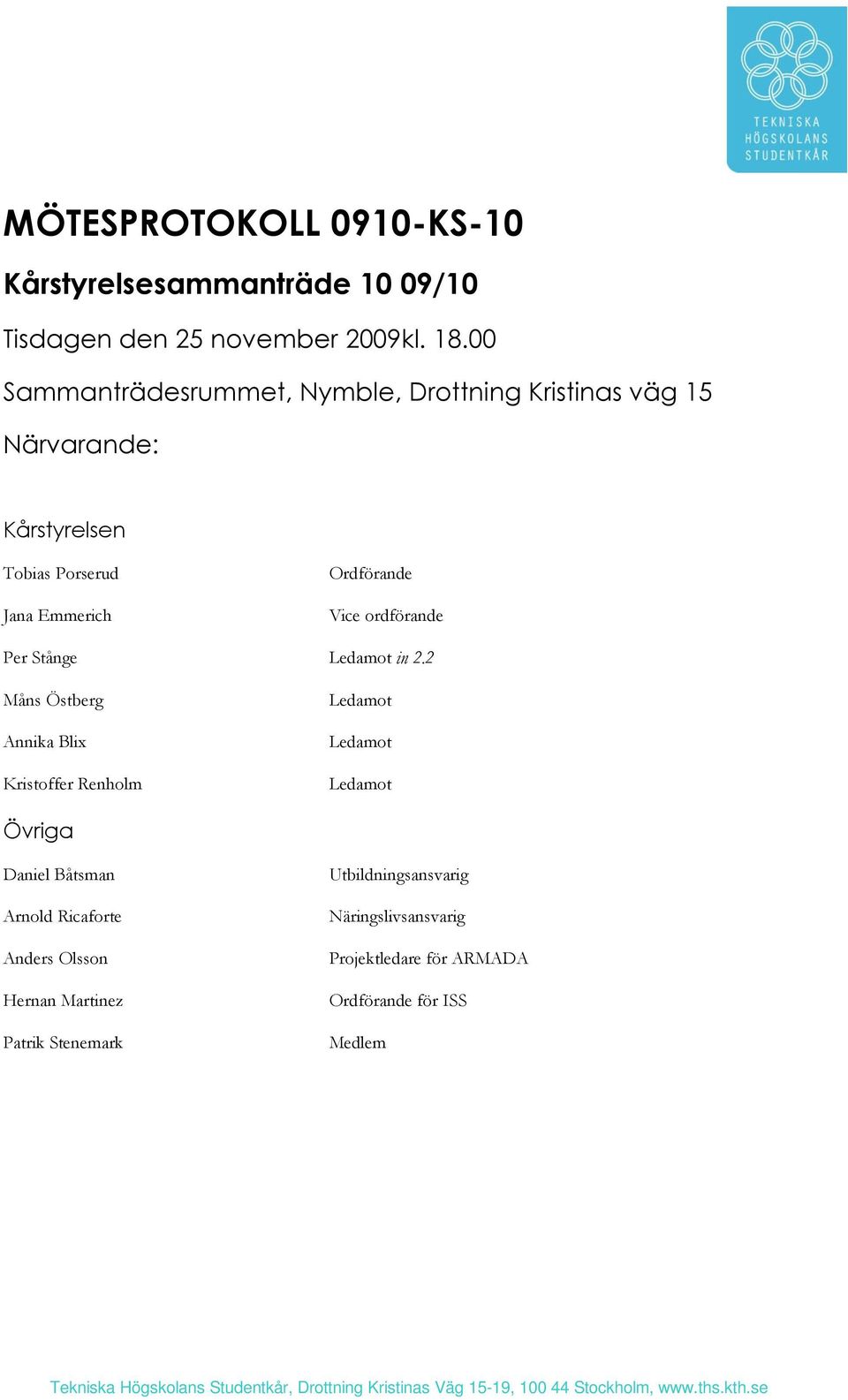 Stånge Ledamot in 2.
