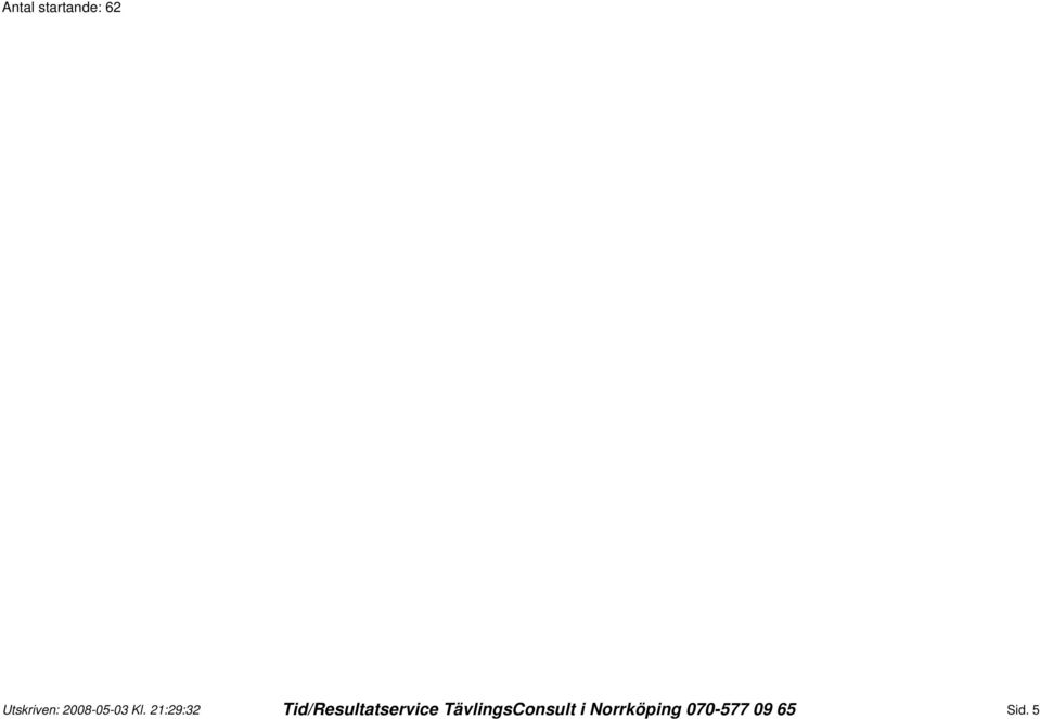 :9: Tid/Resultatservice