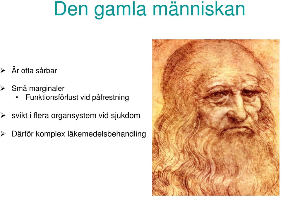 påfrestning svikt i flera organsystem