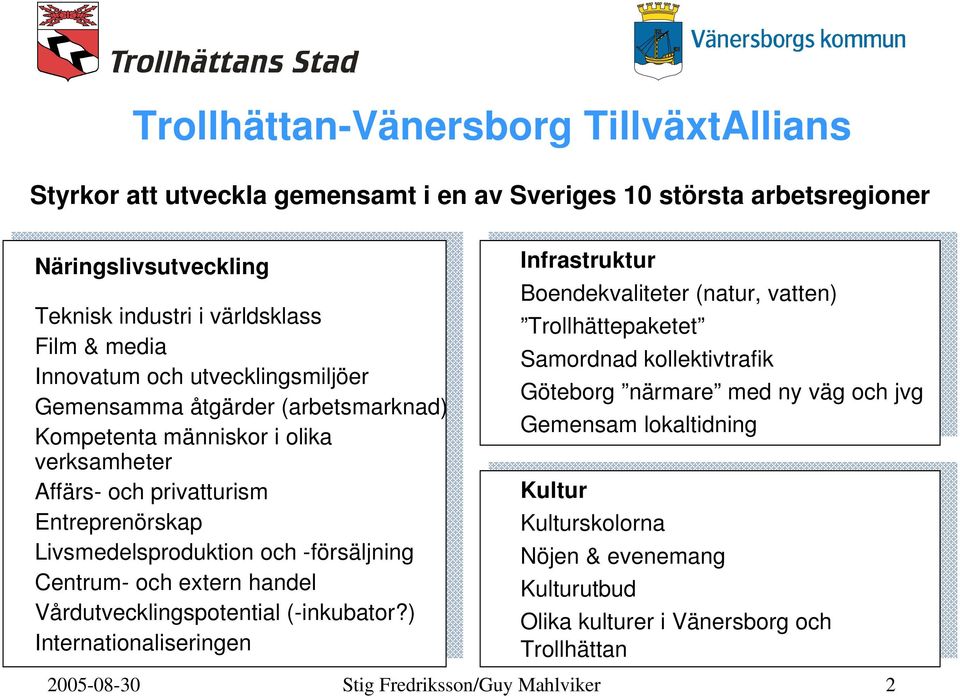 handel Vårdutvecklingspotential (-inkubator?