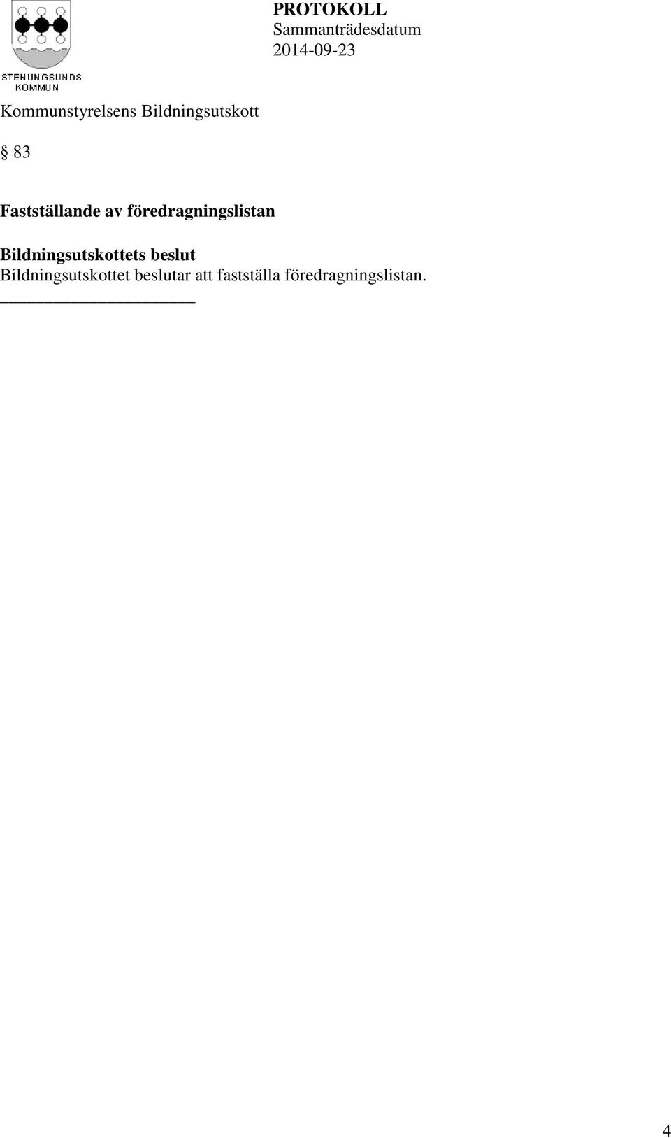 Bildningsutskottet