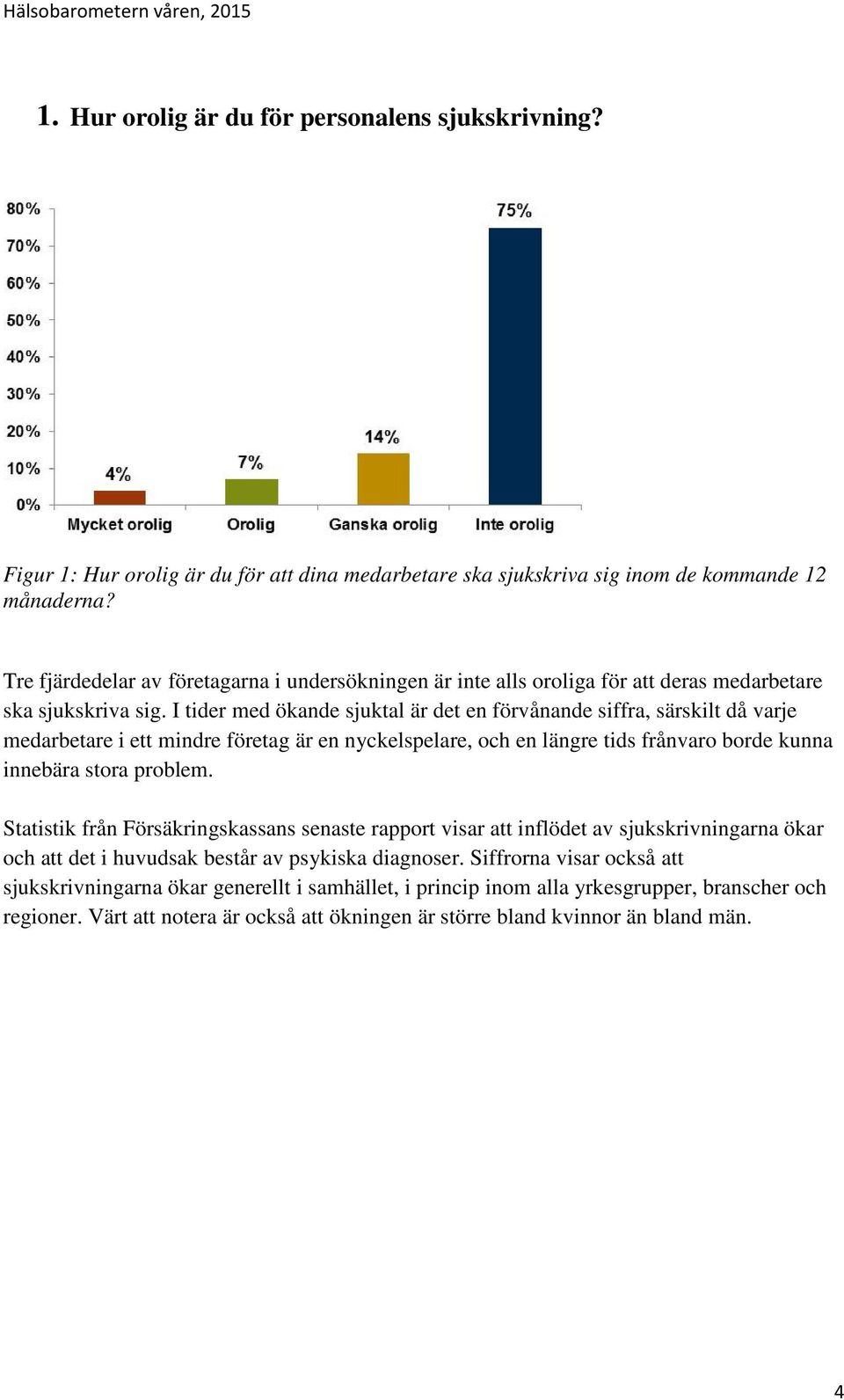 I tider med ökande sjuktal är det en förvånande siffra, särskilt då varje medarbetare i ett mindre företag är en nyckelspelare, och en längre tids frånvaro borde kunna innebära stora problem.