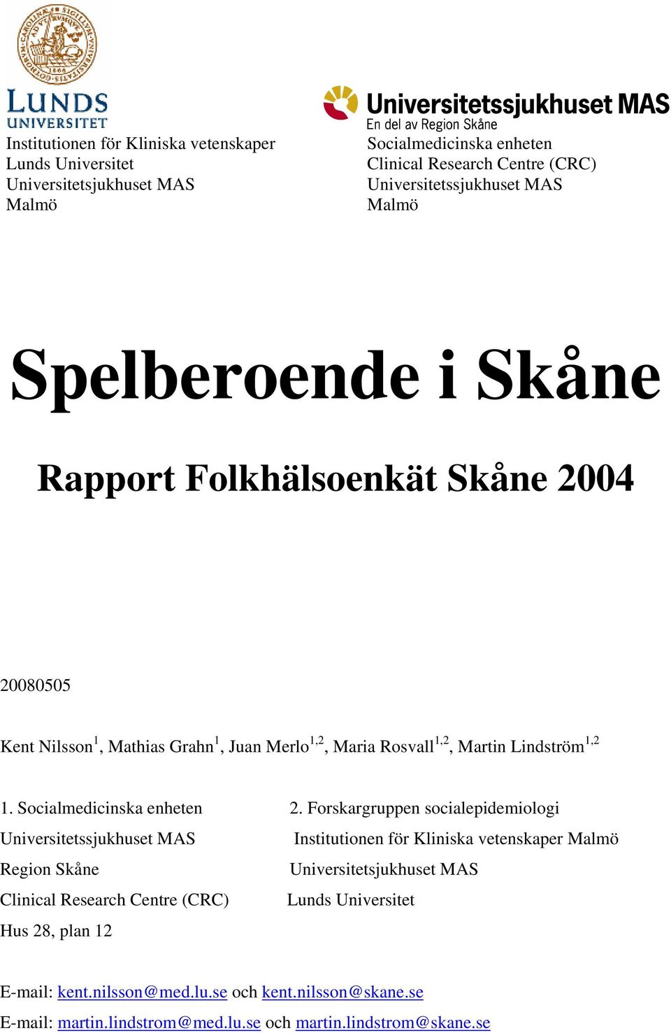 Socialmedicinska enheten 2.