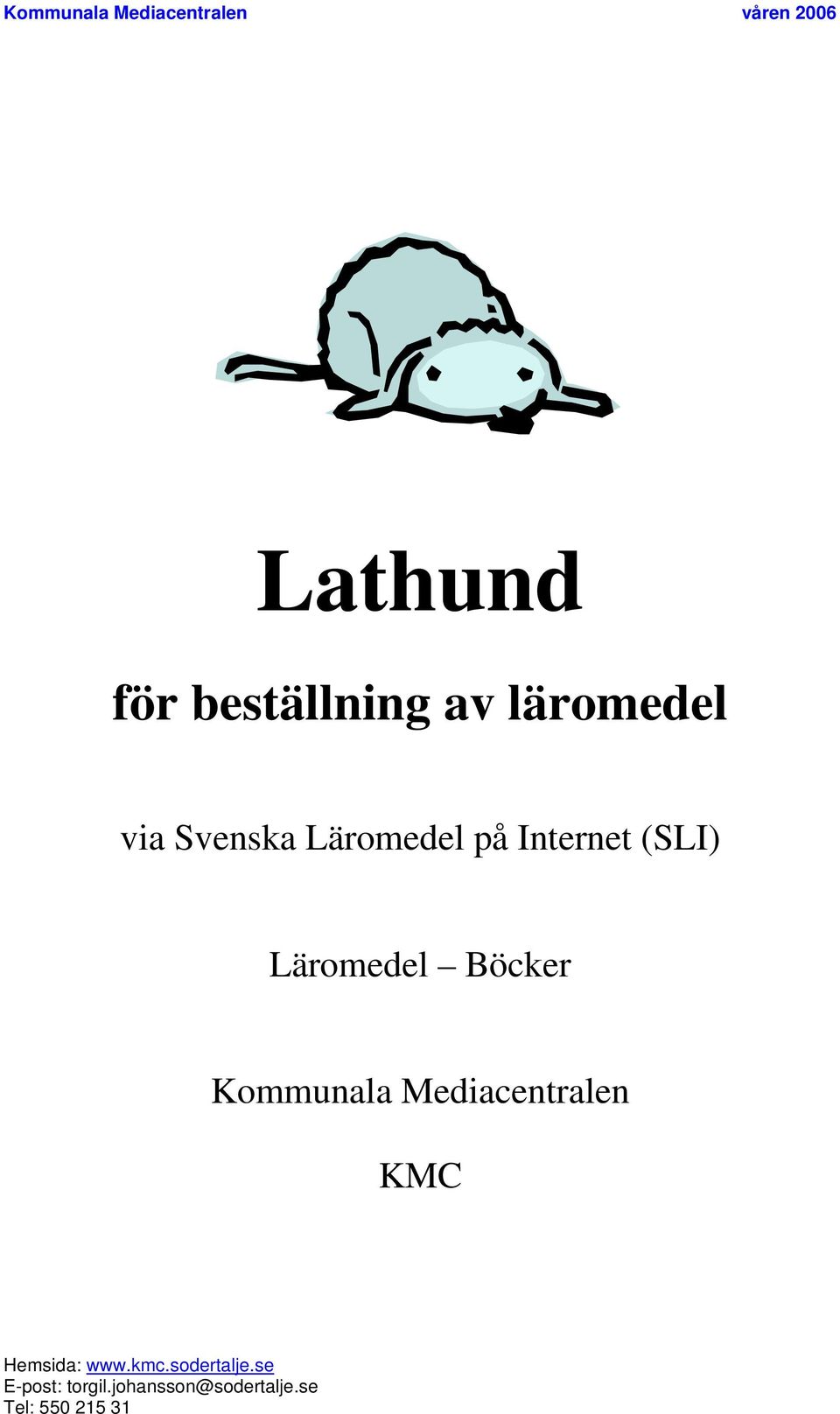 Läromedel på Internet (SLI)