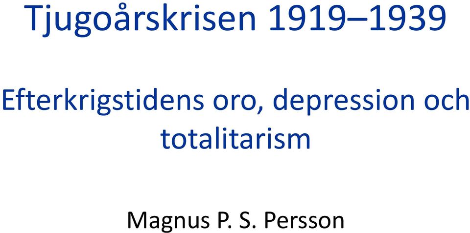 oro, depression och