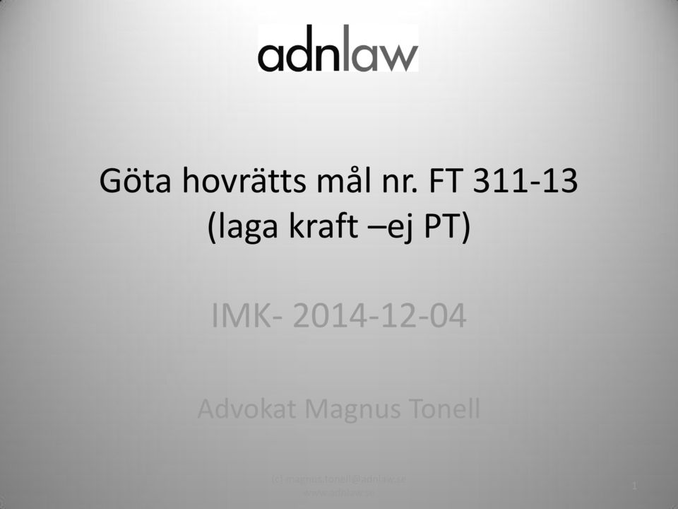 ej PT) IMK- 2014-12-04