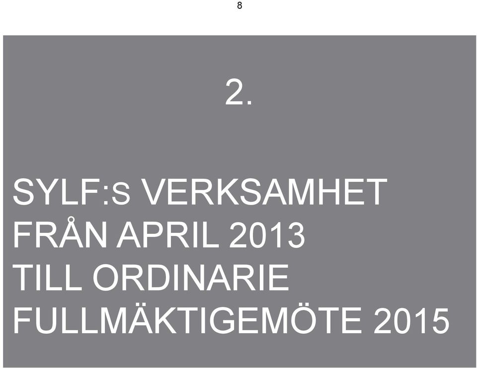 APRIL 2013 TILL