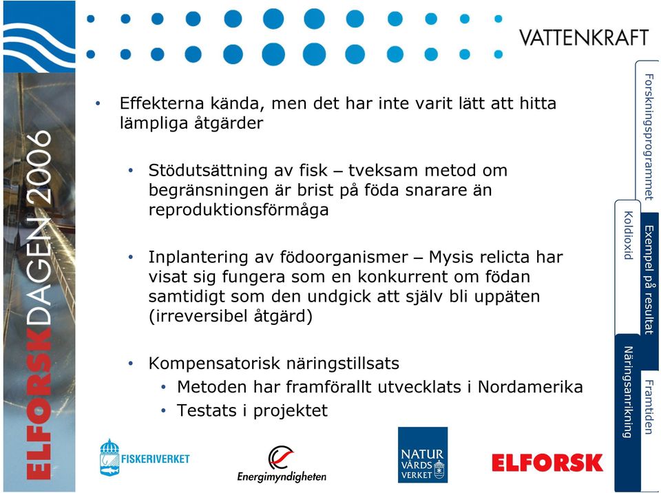 visat sig fungera som en konkurrent om födan samtidigt som den undgick att själv bli uppäten (irreversibel åtgärd)
