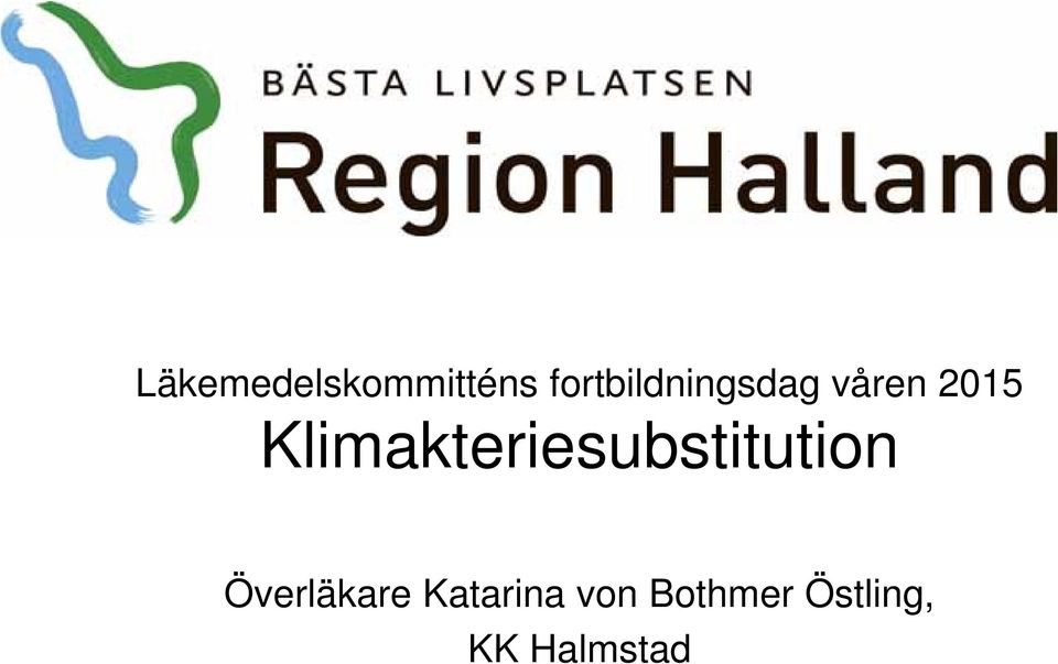 Klimakteriesubstitution