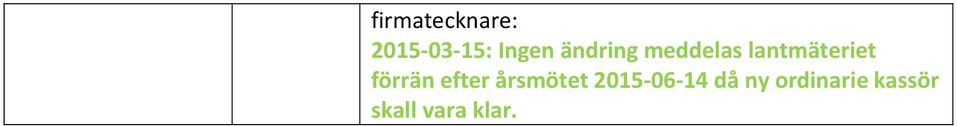 förrän efter årsmötet 2015-06-14