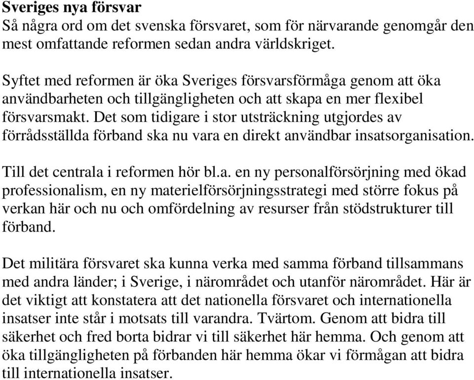 Det som tidigar