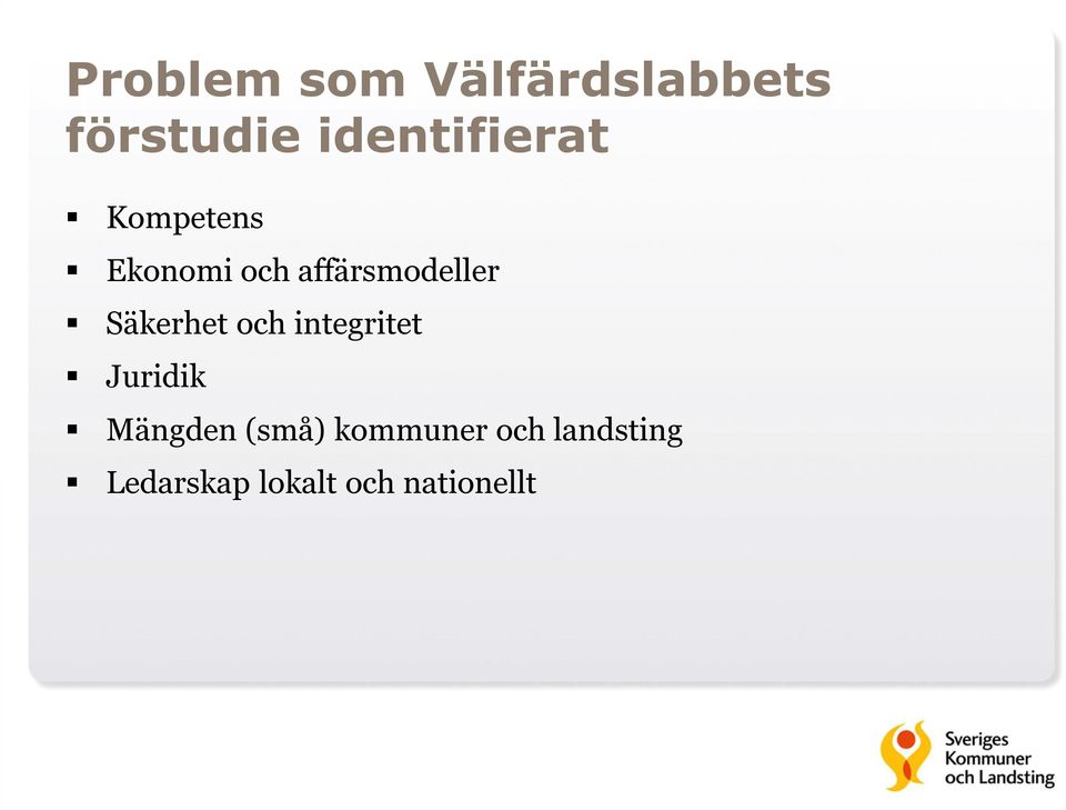 affärsmodeller Säkerhet och integritet Juridik