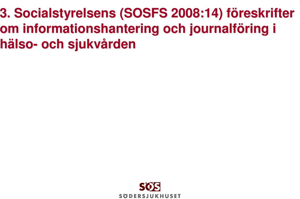 informationshantering och
