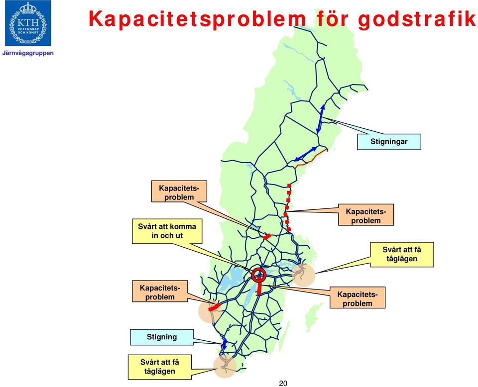 Kapacitets- problem Kapacitetsproblem