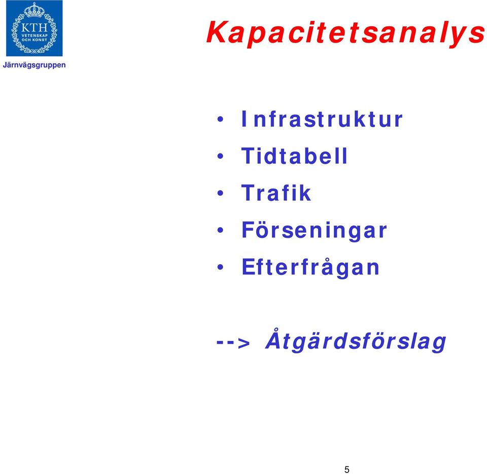 Tidtabell Trafik