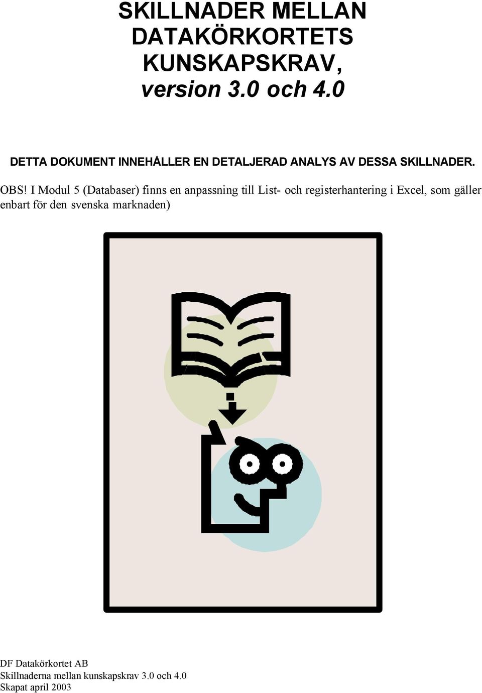 OBS! I Modul 5 (Databaser) finns en anpassning till List- och