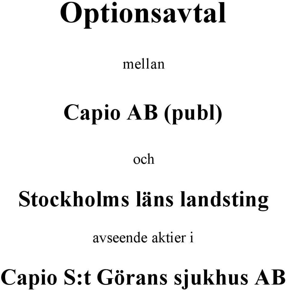 läns landsting avseende