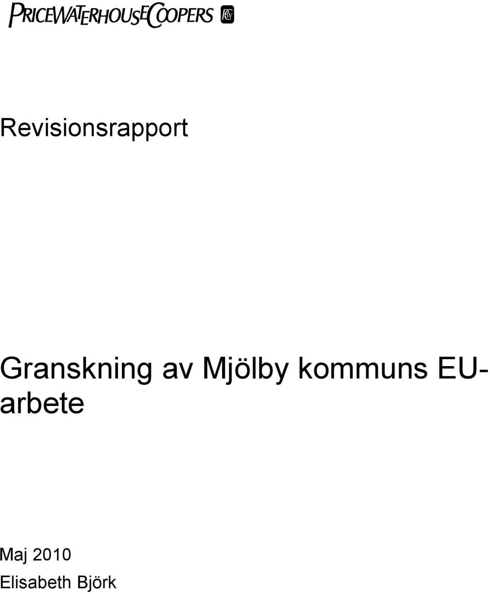 Mjölby kommuns