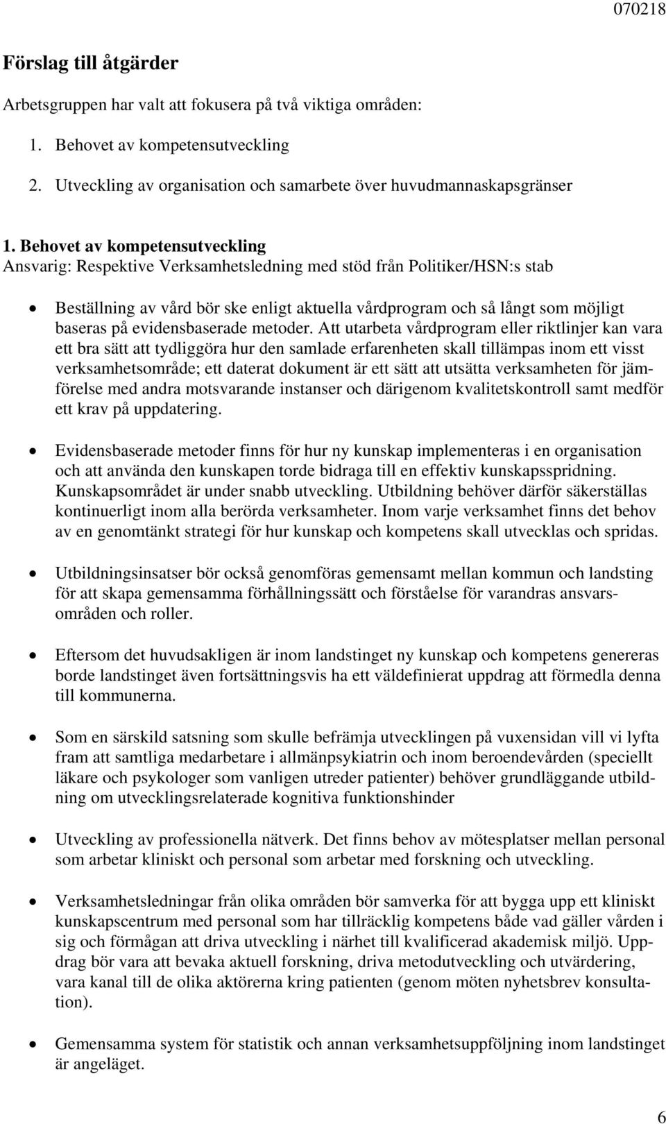 evidensbaserade metoder.