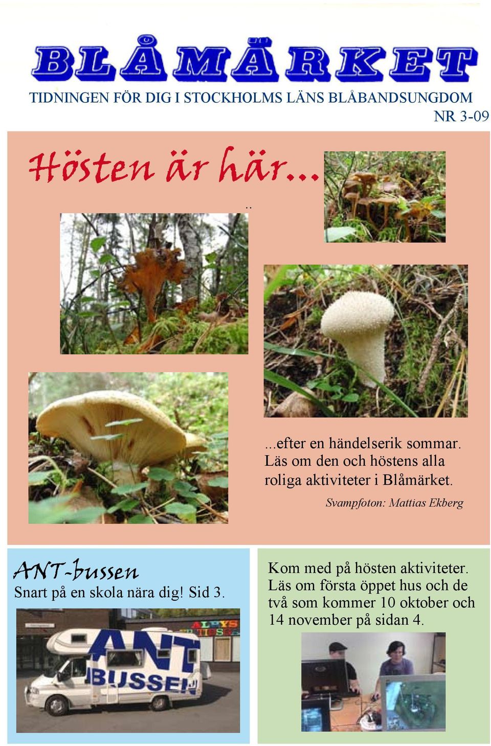 Läs om den och höstens alla roliga aktiviteter i Blåmärket.