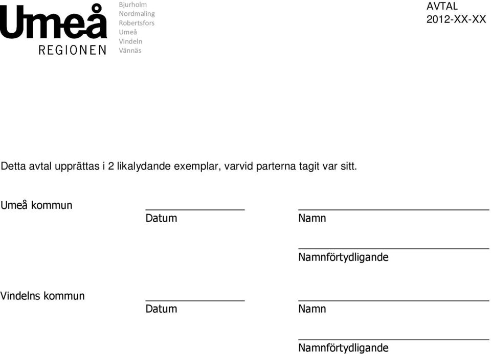 varvid parterna tagit var sitt.