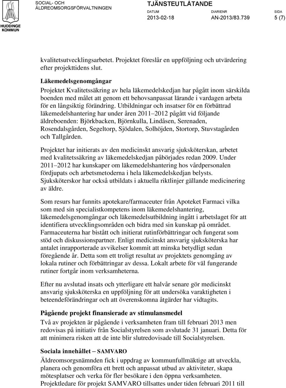 förändring.